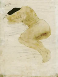 Makaava nainen.